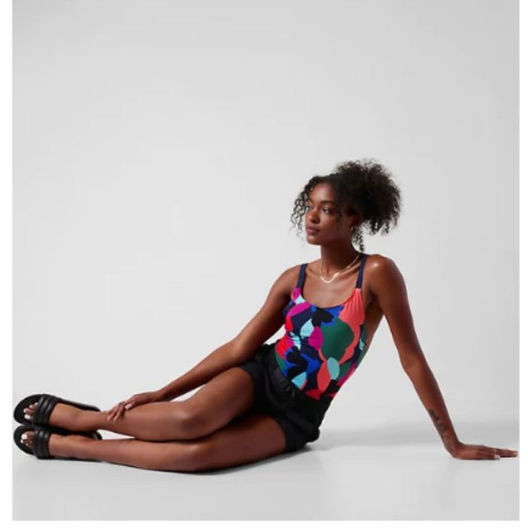 Athelta Small Petite Hermosa One Piece Swimsuit - 2022 Sold Out Size! - Picture 3 of 6